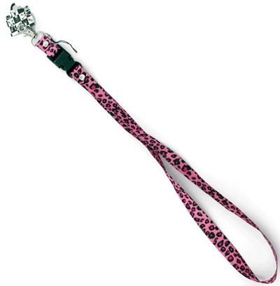 Lanyard LYD-17 Leopard Pink